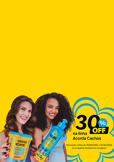 30% Linha Acorda Cachos